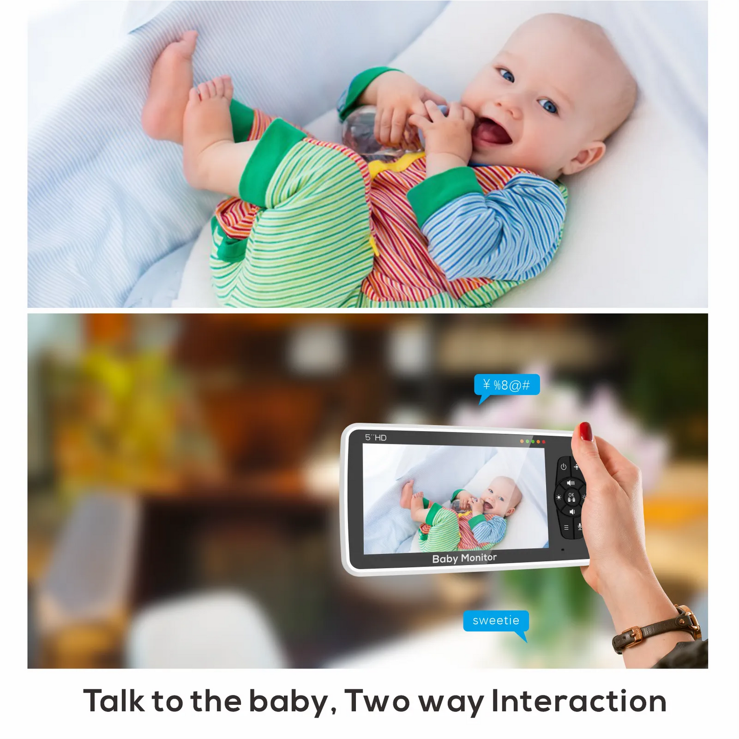 Camera Inteligenta, Video+Audio Baby Monitor