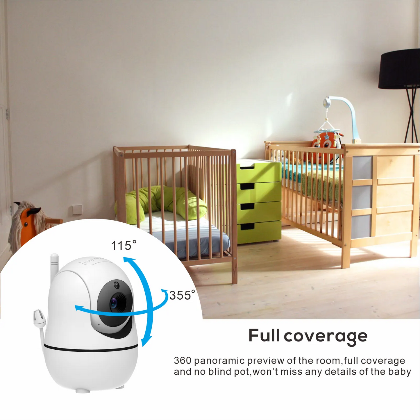 Camera Inteligenta, Video+Audio Baby Monitor