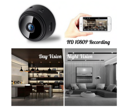 Camera video wi-fi 1080p HD, unghi 150, nightvision, senzor de miscare